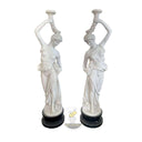 Lampadaire extérieur en marbre