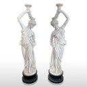 Lampadaire extérieur en marbre