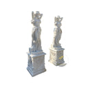 Lampadaire extérieur en marbre