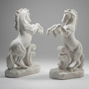 Beijing White Marble Horse