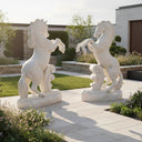 Beijing White Marble Horse