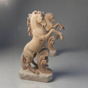 Sunset Red Marble Horse