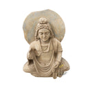 Stone statue of sandstone Maitreya in Black Limestone