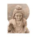 Stone statue of sandstone Maitreya in Black Limestone
