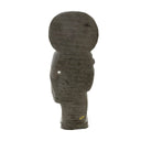 Marble statue of white standing Bodhisattva