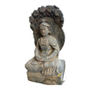 نافورة حديقة من طبقتين