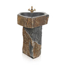 Marblebee Stone Basin Pedestal