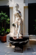 Yellow Onyx Marble Fountain