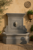 White Marble Wall Fountain