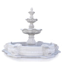 White Marble Waterfall Fountain Outdoor