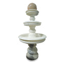 White Marble & Sunset Marble Fountain For Pond
