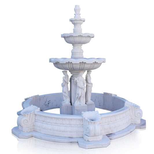 Baignoire en pierre de rivière