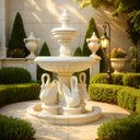 Large Bird Bath Fountain  82.6" Height with Swan statue