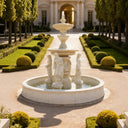 Fontaine de jardin à 2 niveaux