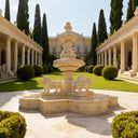 Fontaine de jardin à 2 niveaux