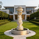 Fontaine de jardin à 2 niveaux