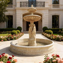 Fontaine de jardin à 2 niveaux
