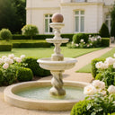 Fontaine de jardin à 2 niveaux