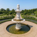 Fontaine de jardin à 2 niveaux