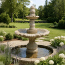 Fontaine de jardin à 2 niveaux