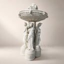 statue fountain in White Marble - Image 1
