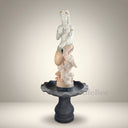 statue fountain in Red marble + White Marble + Black limestone - Image 2