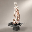 statue fountain in Red marble + White Marble + Black limestone - Image 1