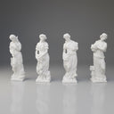 The Four Seasons – Hand-Carved White Marble Statue Set