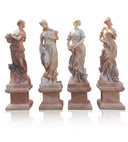 Greek goddess garden statue of the four seasons