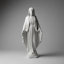 Marble Garden Statues White Marble Blessed Virgin Mary