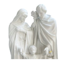 White Marble Sculpture Holy Family Figurine