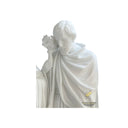 White Marble Sculpture Holy Family Figurine