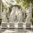 Marble sculpture in White marble - Image 2