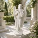 Marble angel statue in White marble - Image 2