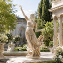 Marble Statue for sale in White marble + Red Sunset marbel - Image 2