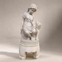 Large Marble Sculpture in White marble - Image 2