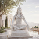 Large Marble Sculpture in White marble - Image 2