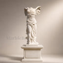 Large Marble Sculpture in White marble - Image 1