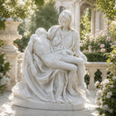 Large Marble Sculpture in White marble - Image 2