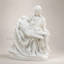 Large Marble Sculpture in White marble - Image 1