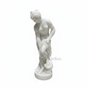 White Marble Goddess Statue - Elegant Classical Figure for Luxury Interiors