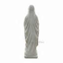 Exquisite White Marble Statue of St. Mary