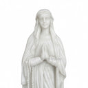 Exquisite White Marble Statue of St. Mary