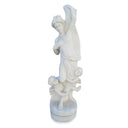 Nude Woman with Her Babies Marble Statue