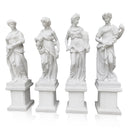 Greek goddess garden statue of the four seasons