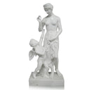 Venus and Cupid Marble Statue