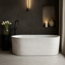 Modern White Marble bathtub