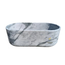White Marble Tub 70.87" Long