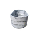 White Marble Tub 70.87" Long