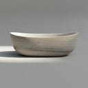 Marble tub in Cloudline White marble - Image 1